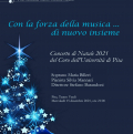 Locandina concerto Natale 2021